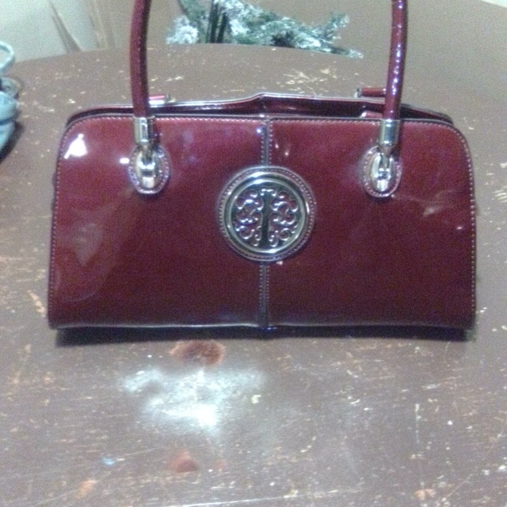 A red color bag